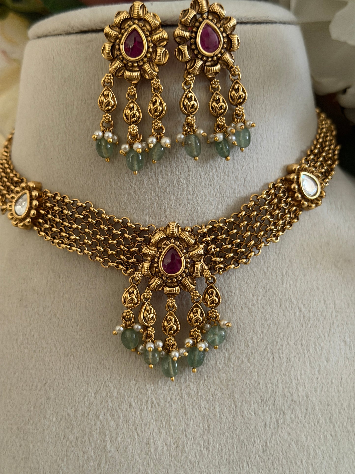 Praarthika Jadau Choker
