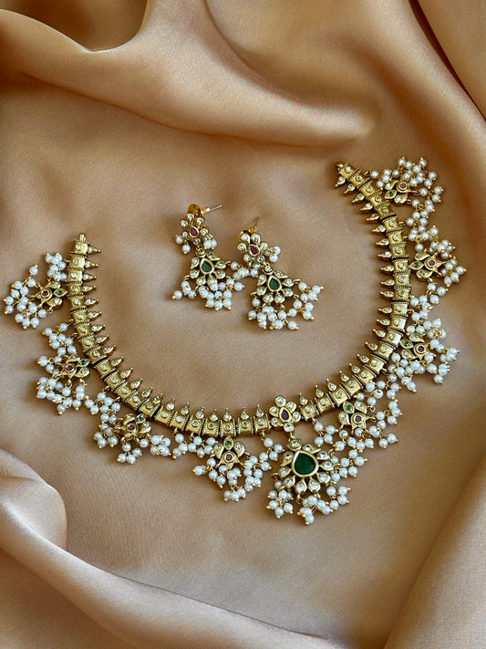 Premium Guttapusalu Necklace