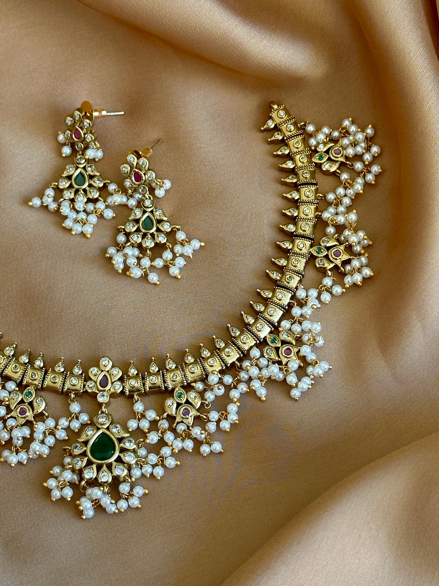 Premium Guttapusalu Necklace