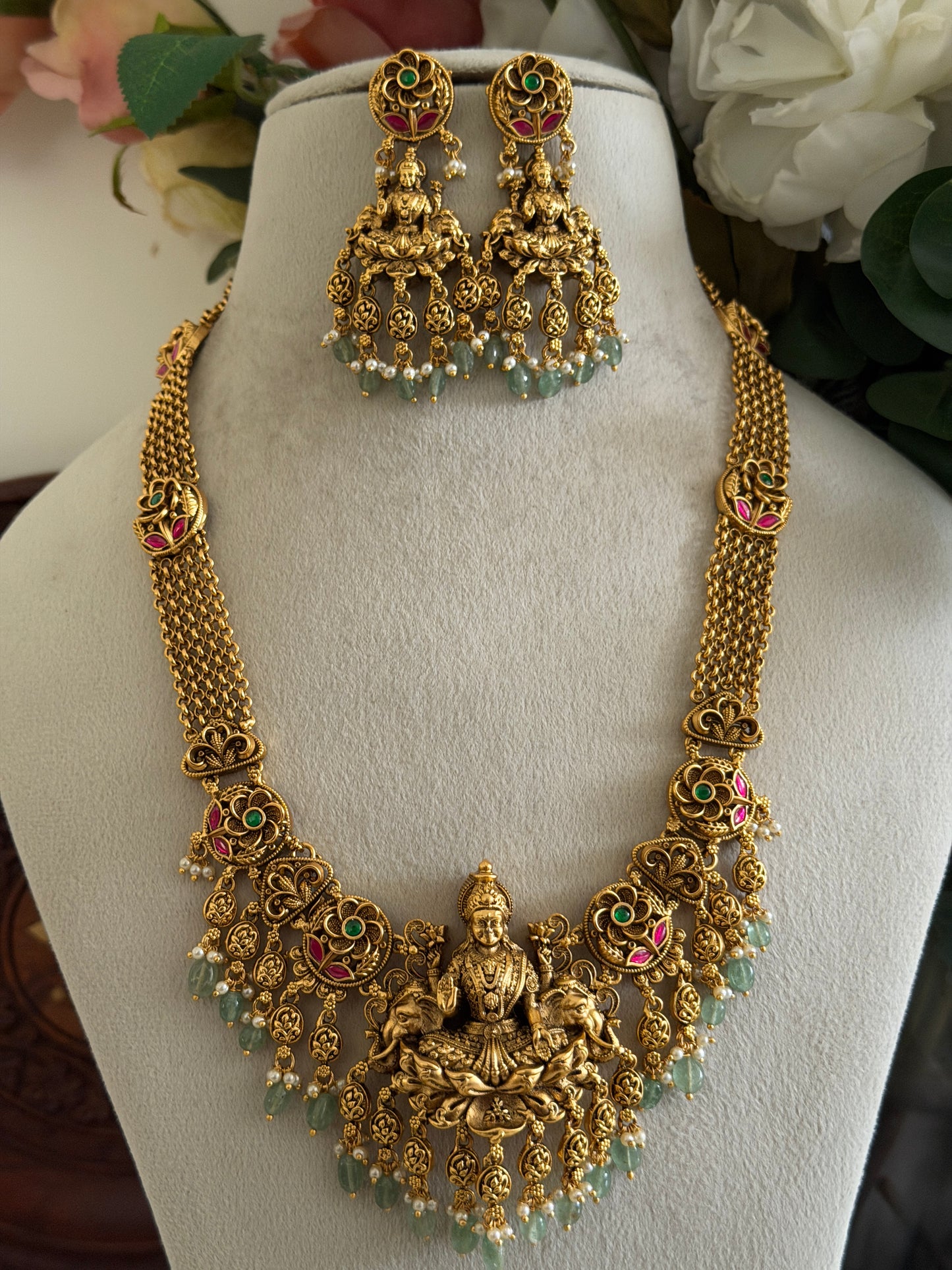 Vathika Lakshmi Haaram set