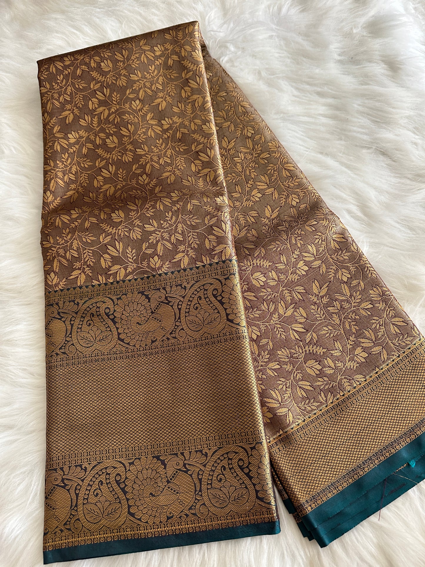 Gold Fusion Tissue Kanchi Pattu