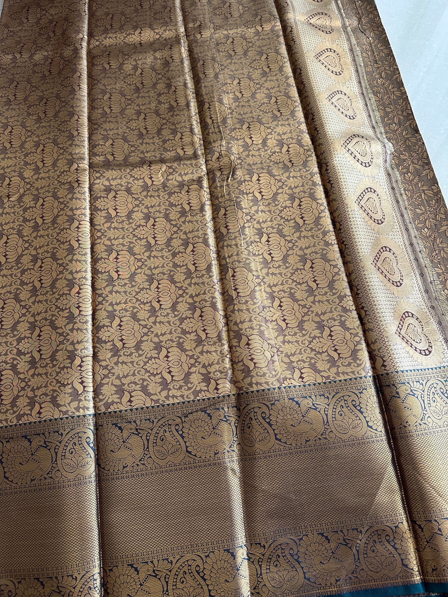 Gold Fusion Tissue Kanchi Pattu