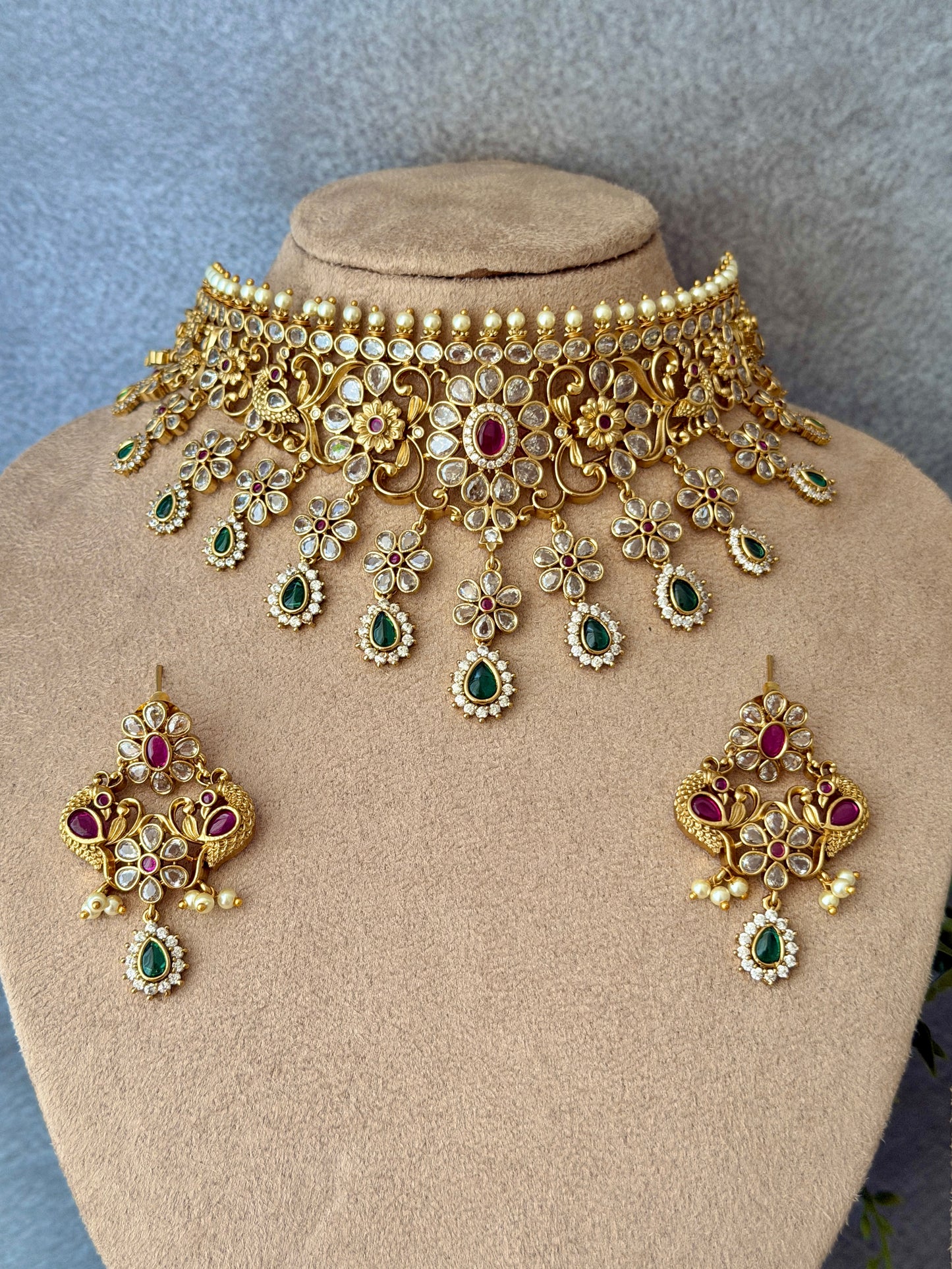 Zivaara Bridal Polki Choker