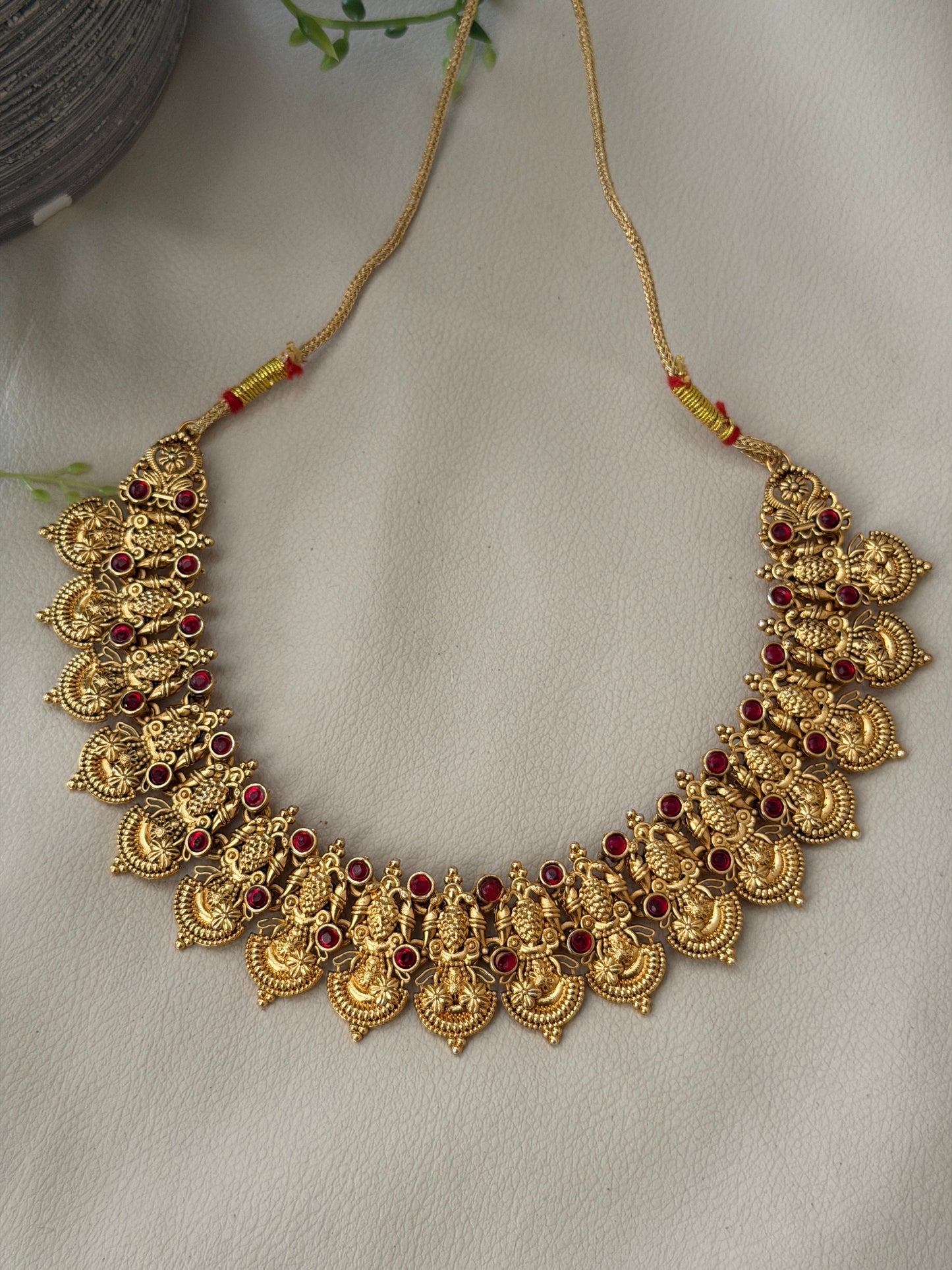Budgeted Matte gold Necklace