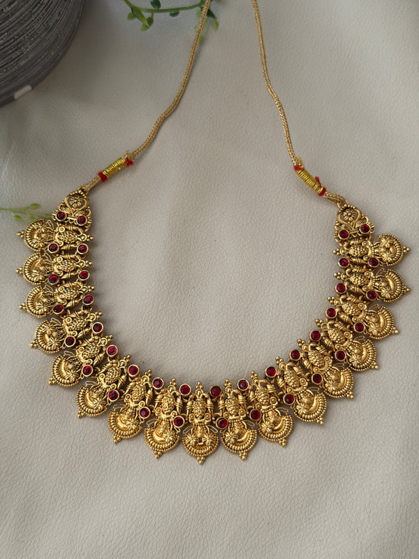 Budgeted Matte gold Necklace