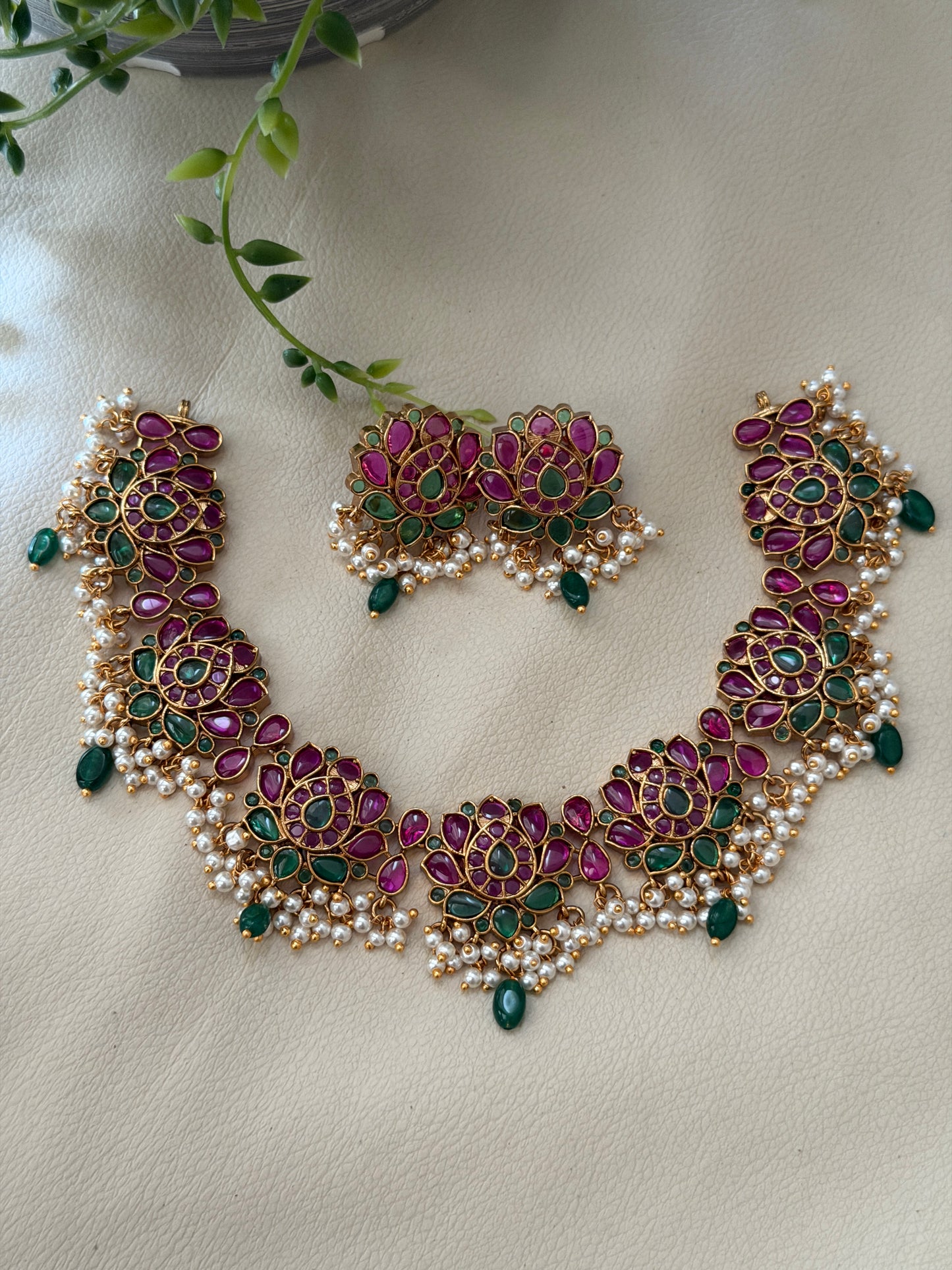Maithili Padma Guttapusalu Necklace