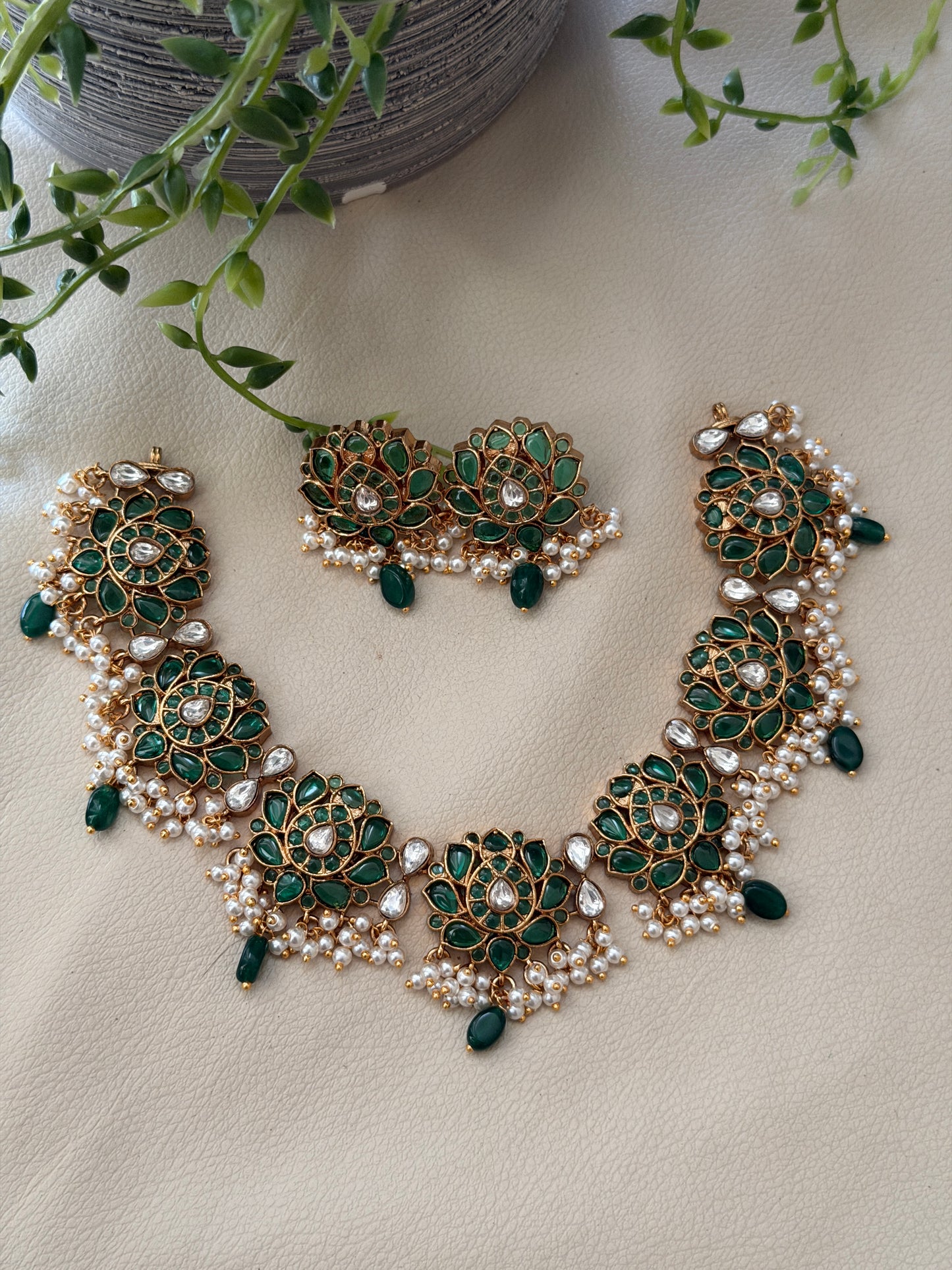 Maithili Padma Guttapusalu Necklace