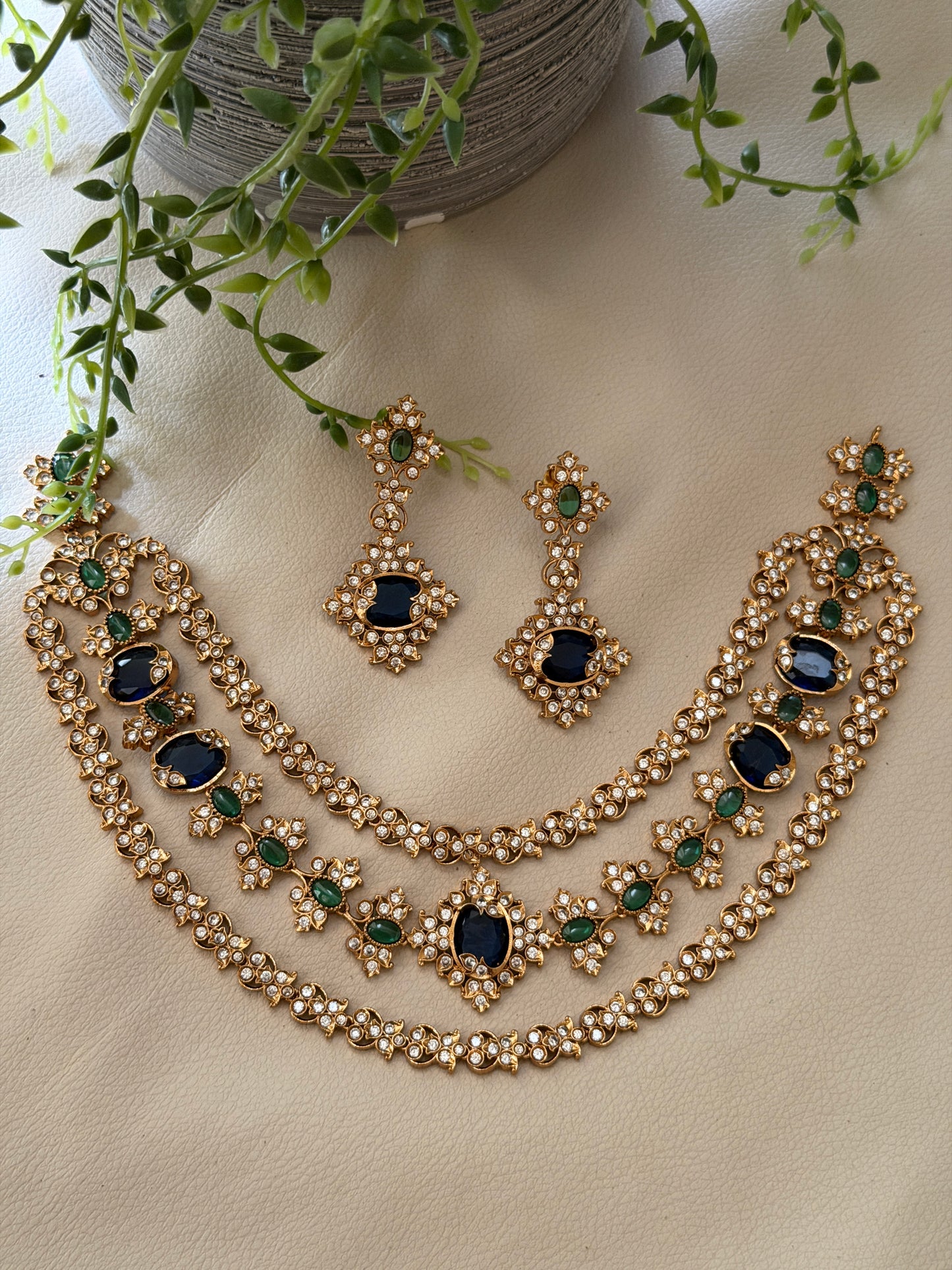 3 Layer Vimarsa Necklace