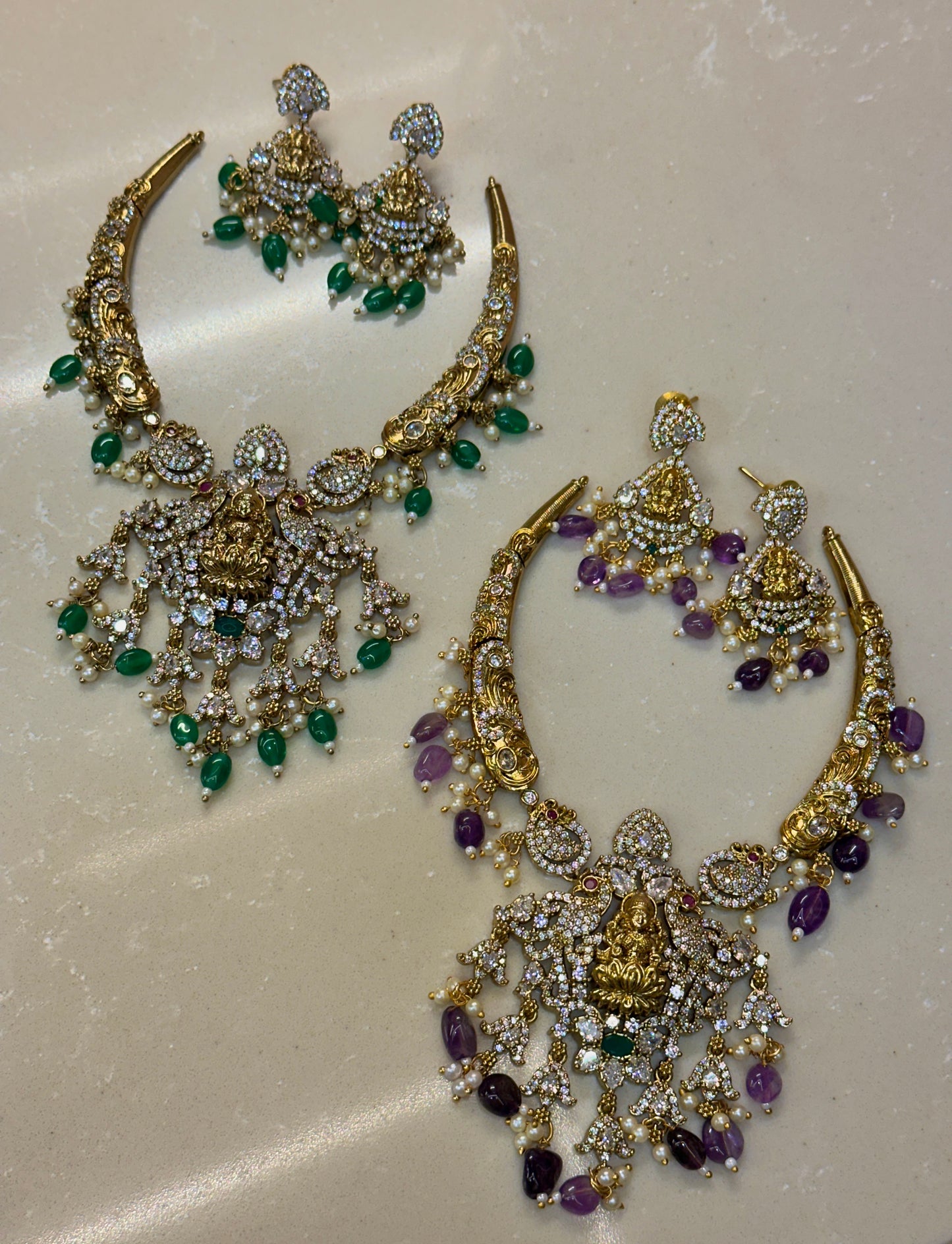 Precious Beads Lakshmi AD Hasli