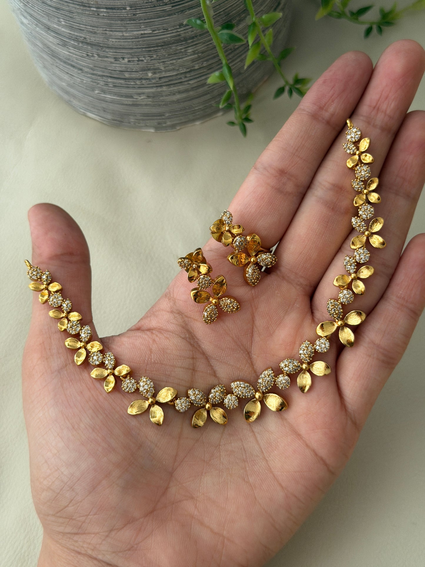 Golden Peral x AD Necklace