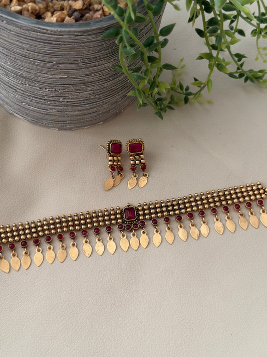 Mathya Sufi x Elakkathali Choker