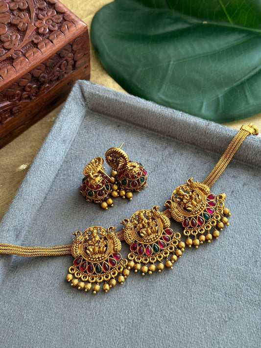 Tri Devi copper choker