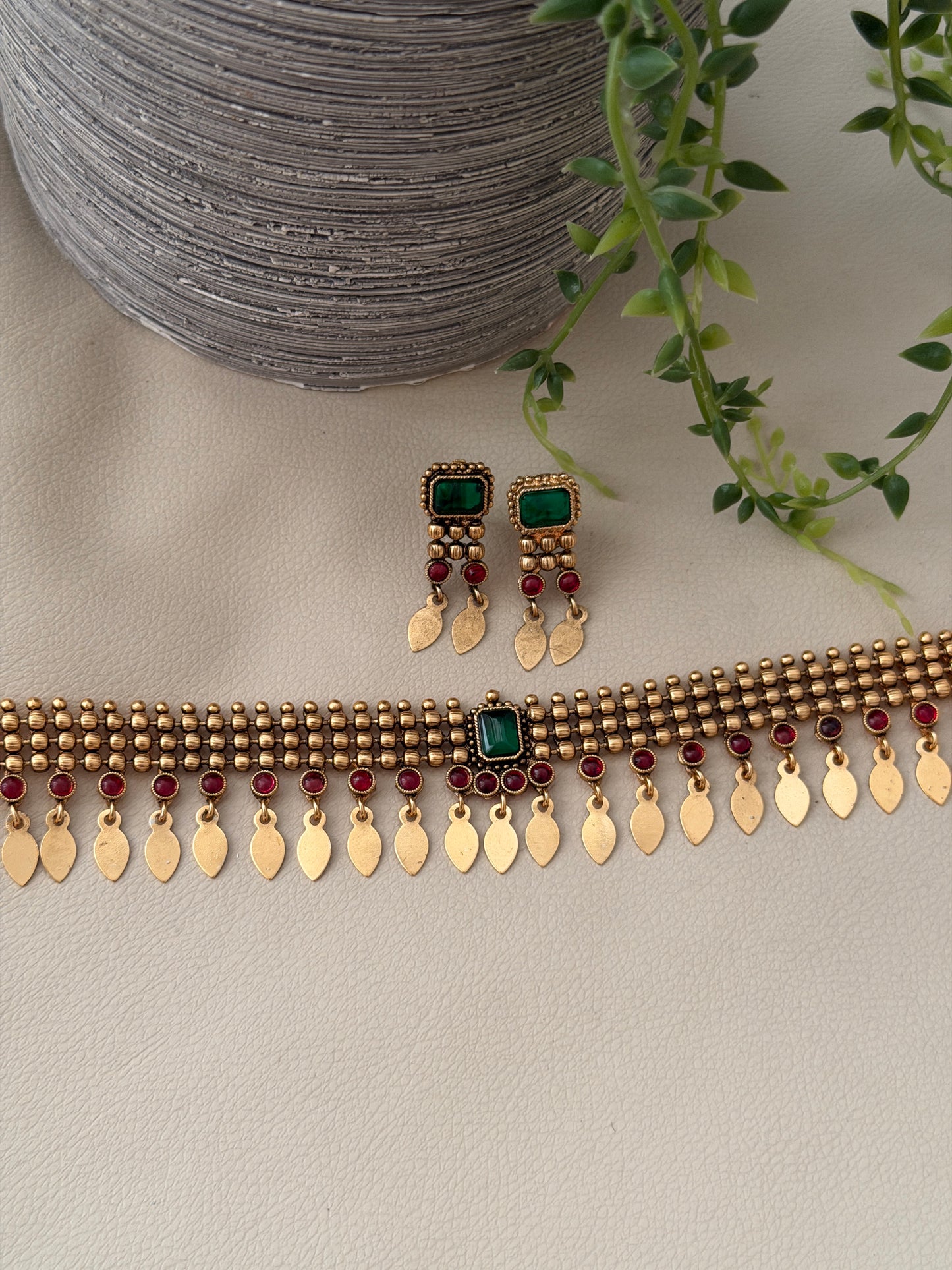 Mathya Sufi x Elakkathali Choker
