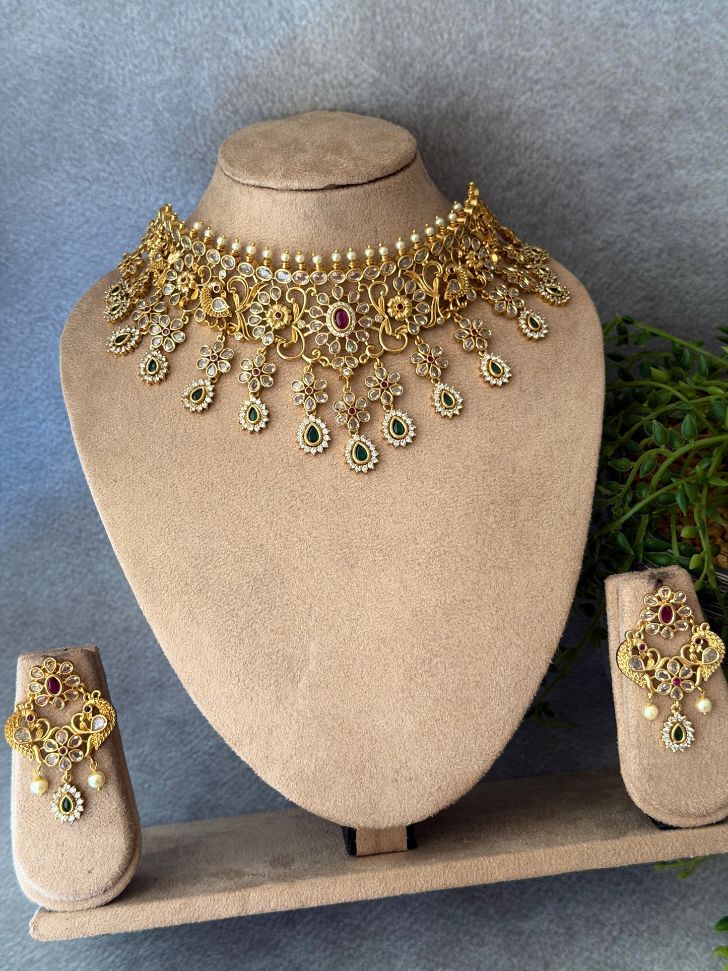 Zivaara Bridal Polki Choker (Budgeted)
