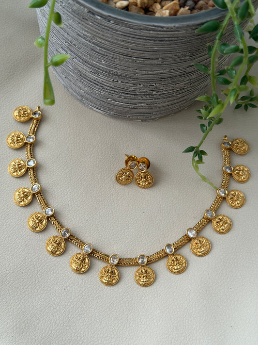 Tripura Coin Necklace