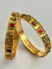 Shri Visnupada Gold Replica Bangles