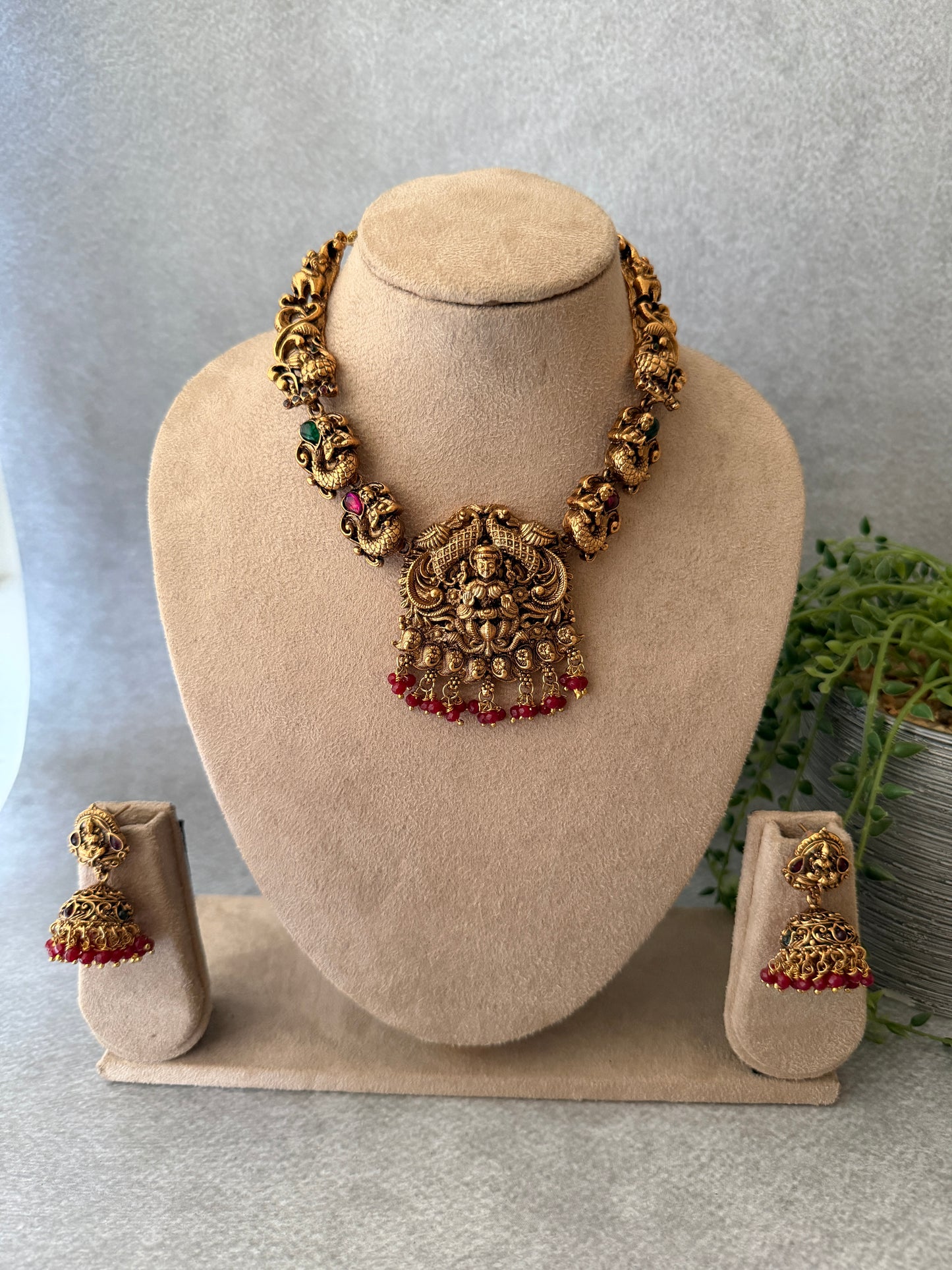 Suvarna Antique Necklace