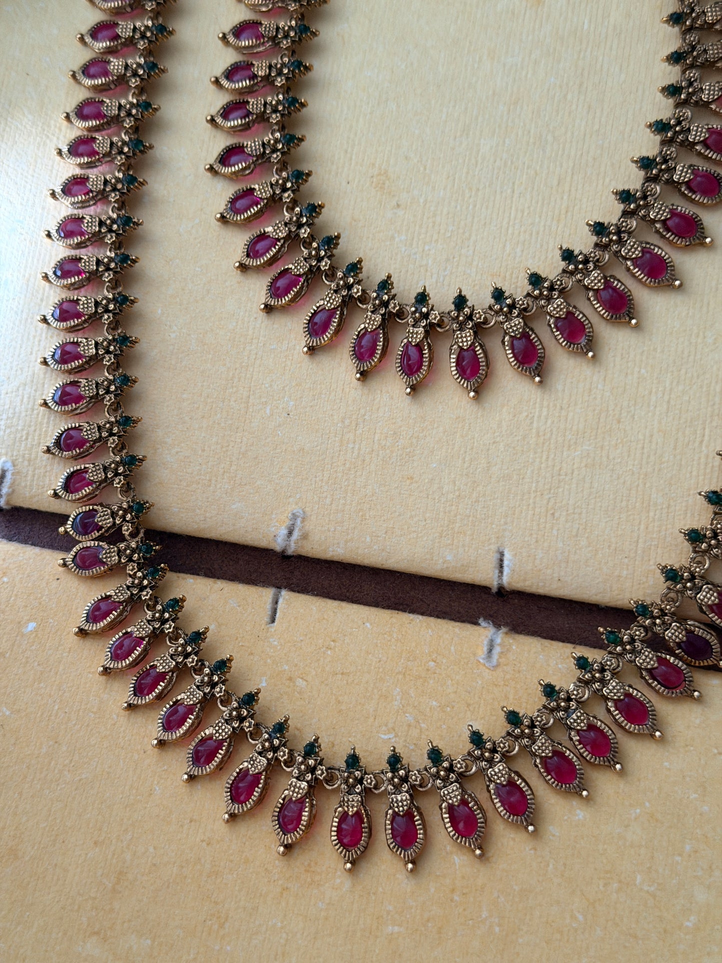 Budgeted Ruby Palakka Bridal Combo
