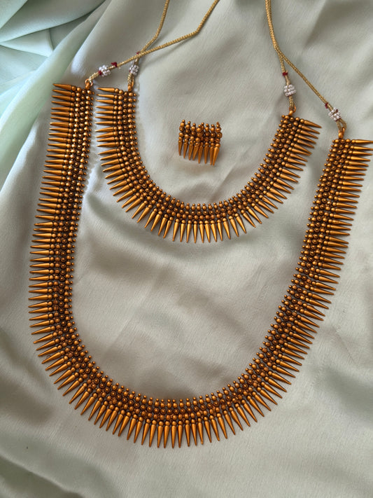 Copper Mullamottu Bridal Combo