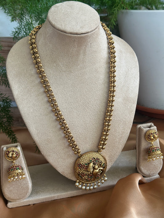 Dual Parrot Haaram Set