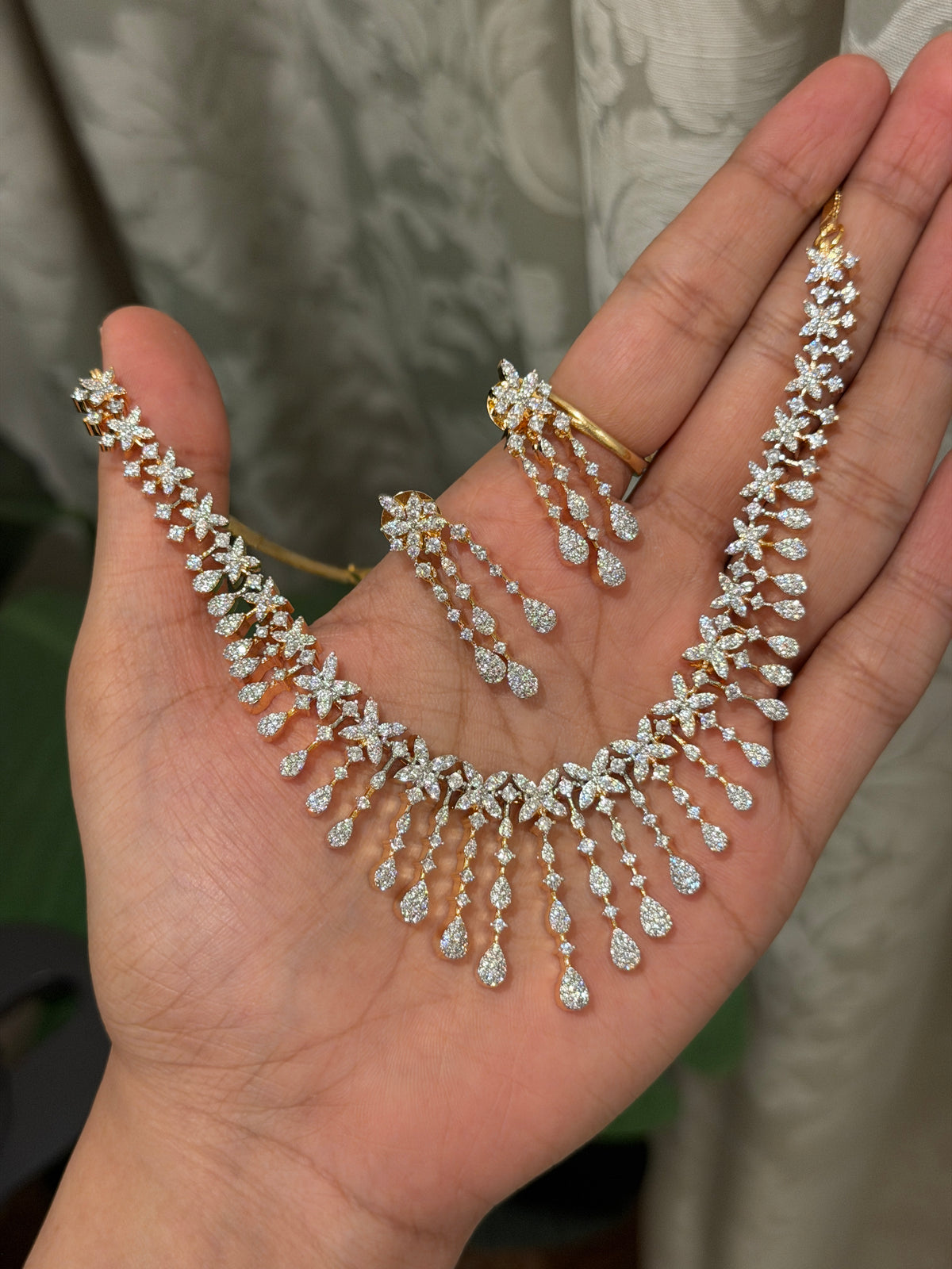 Diamond Replica Necklaces (Raga Collections)