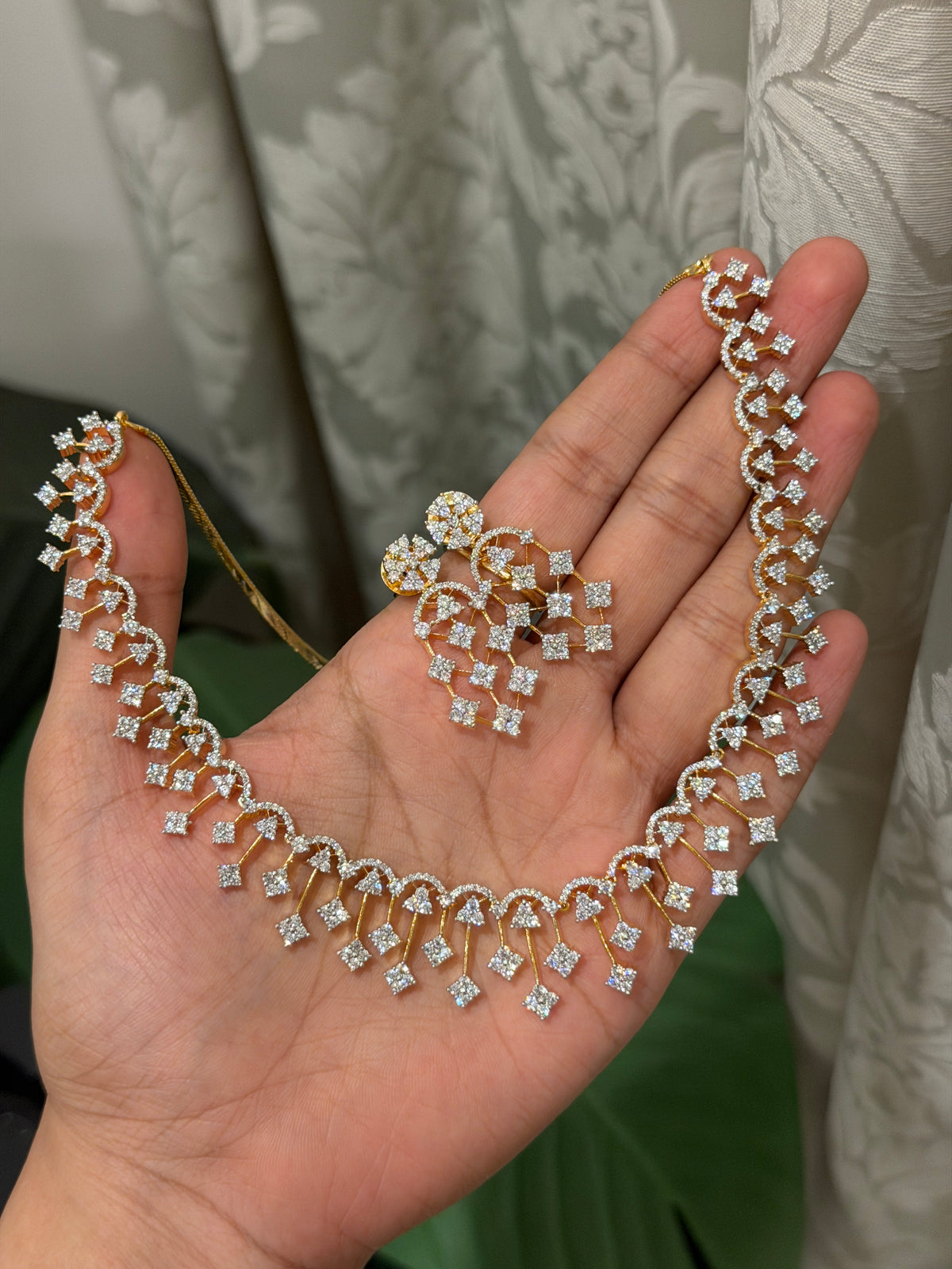 Diamond Replica Necklaces (Raga Collections)