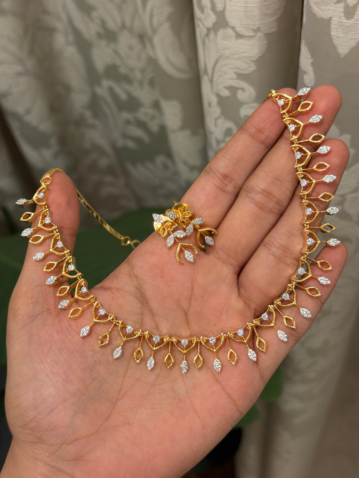 Diamond Replica Necklaces (Raga Collections)