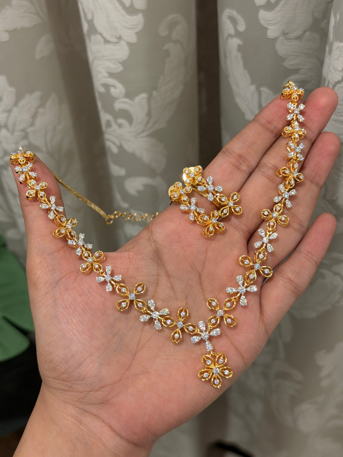 Diamond Replica Necklaces (Raga Collections)