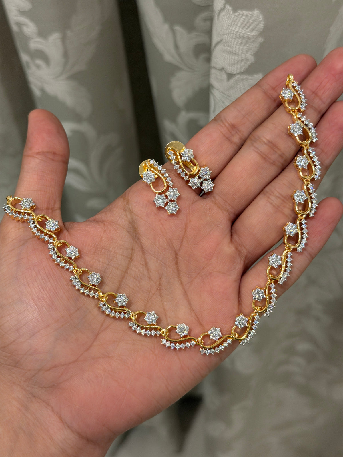 Diamond Replica Necklaces (Raga Collections)