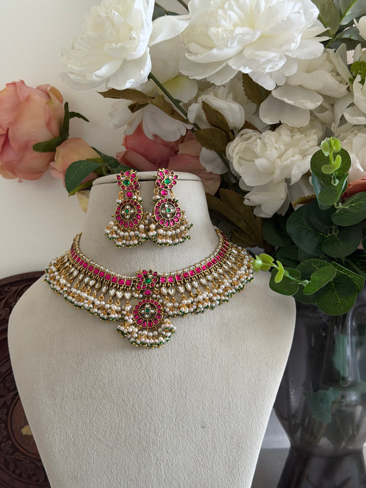 Yuktha Guttapusalu Necklace