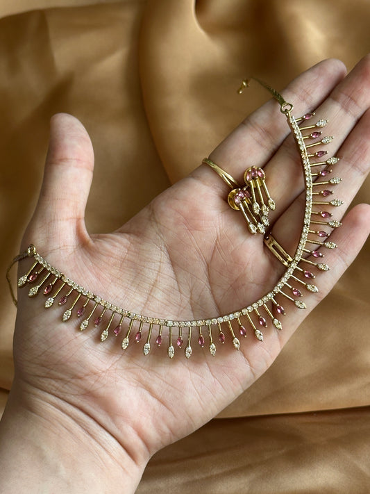 AD spike Necklace
