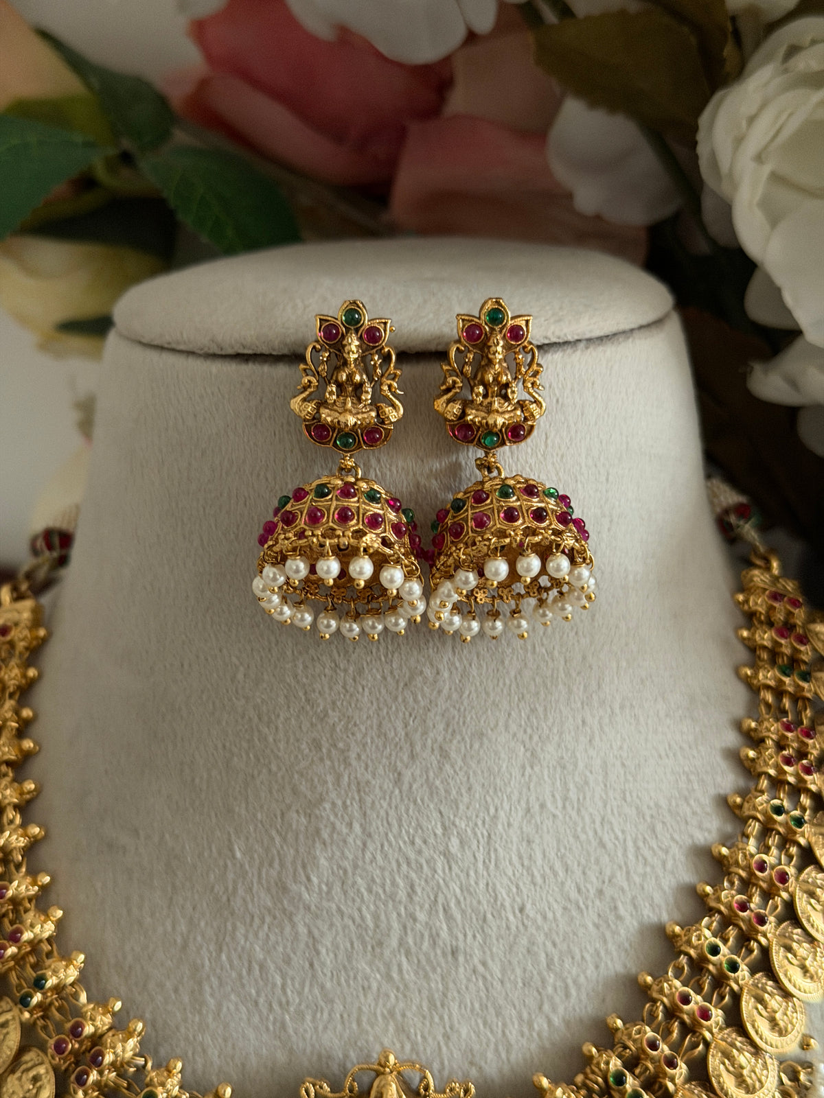 Brahmi Lakshmi Coin Necklace