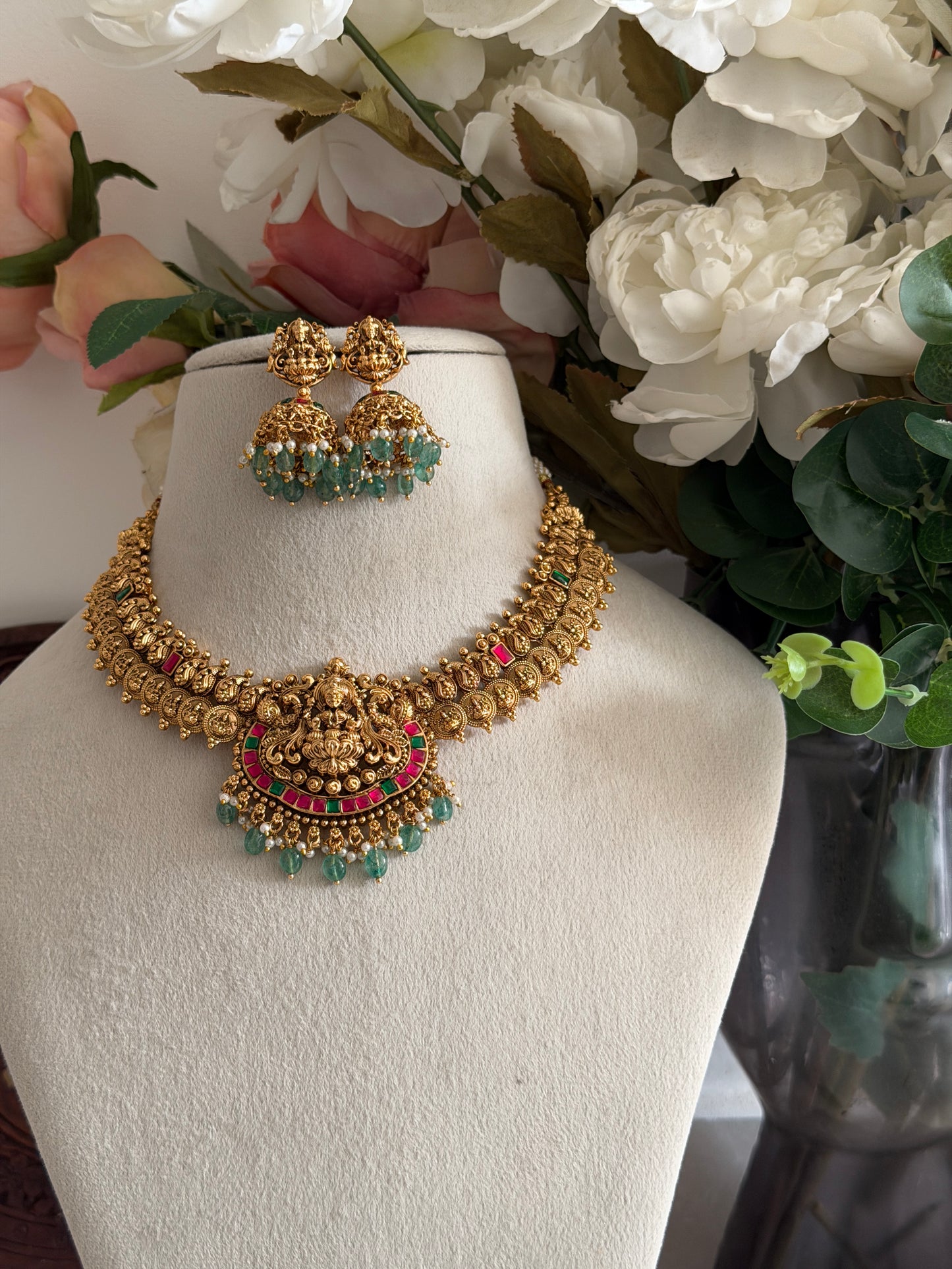 Amirthya Temple Necklace
