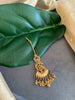 Kemp Devi copper gold Maang Tikka