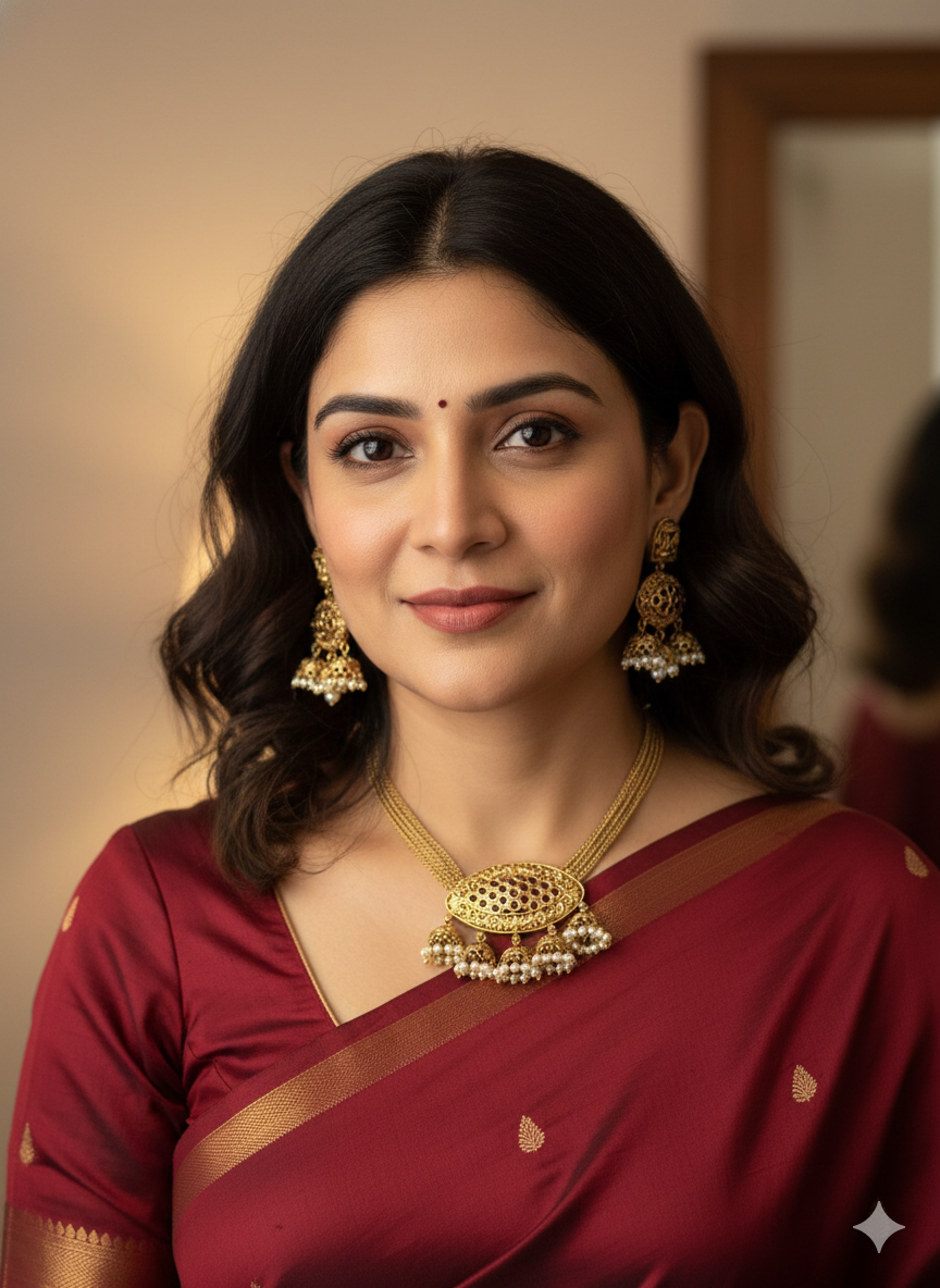 Mini Jhumka Copper Attigai