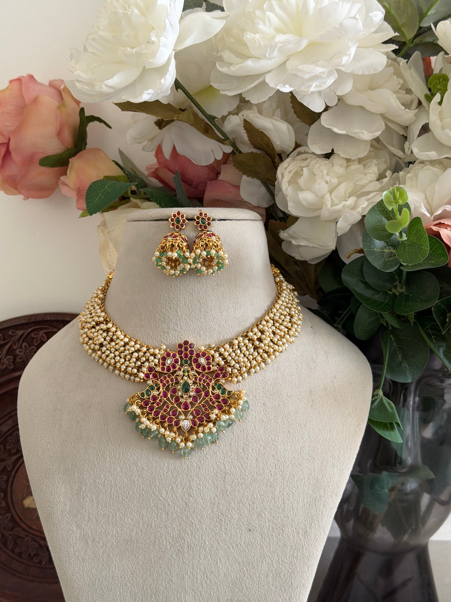 Yashika Pearl Necklace