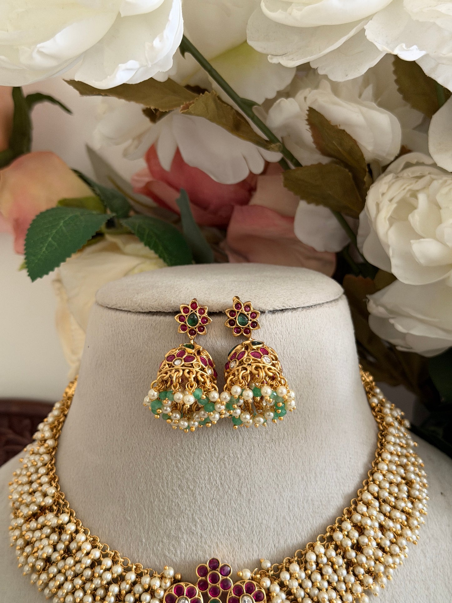 Yashika Pearl Necklace