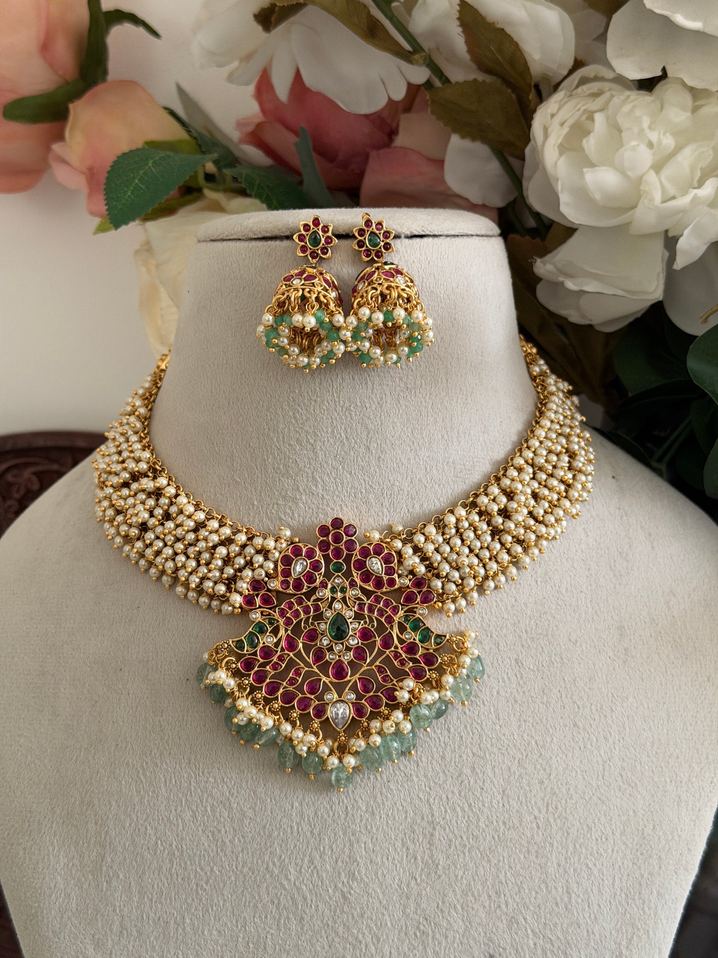 Yashika Pearl Necklace