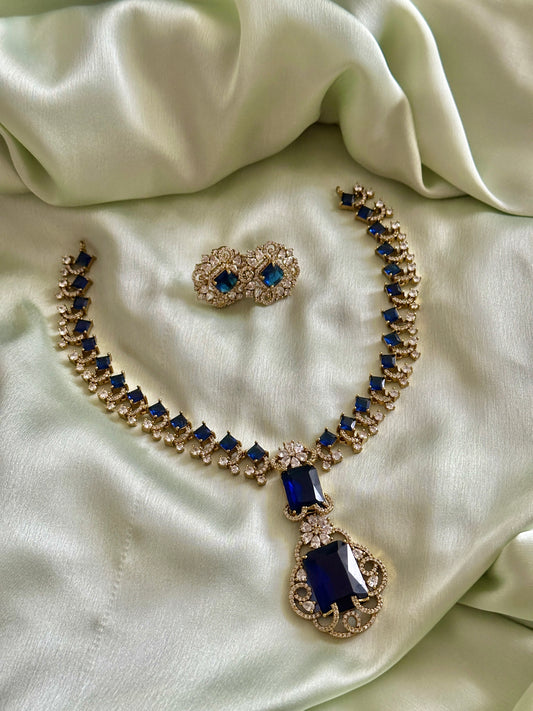Nita Ambani Short Haaram Sapphire
