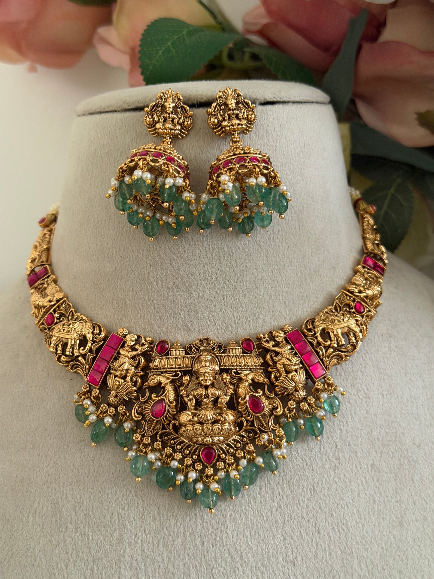 Aniruddha Temple Necklace