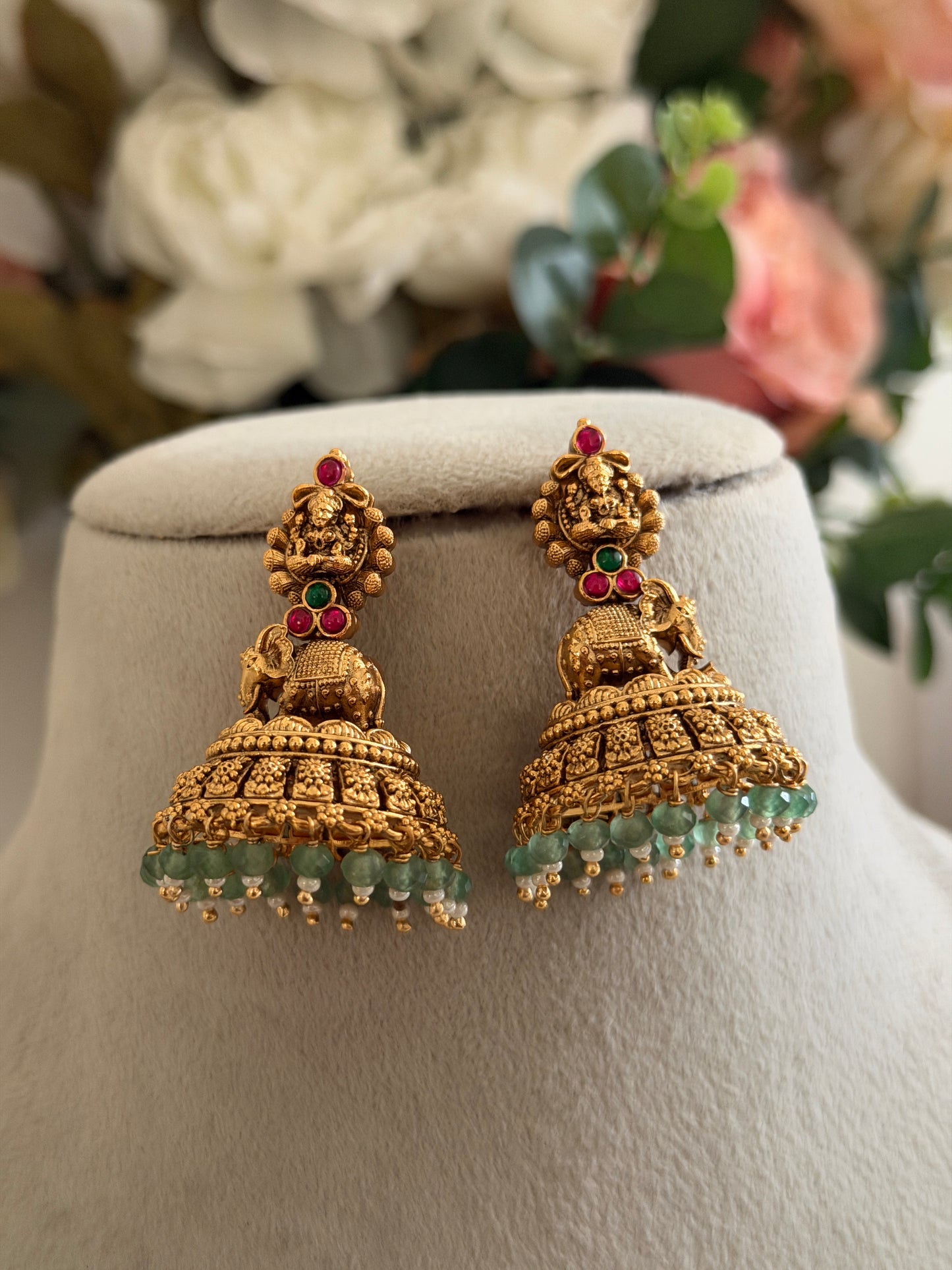 Tusker Pankarah Jhumkas