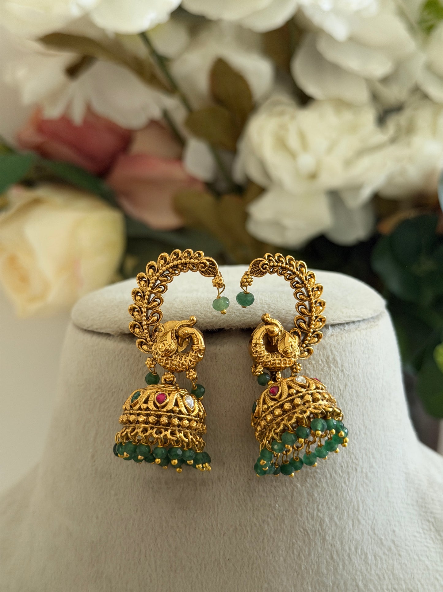 Picchikka Azura Jhumkas