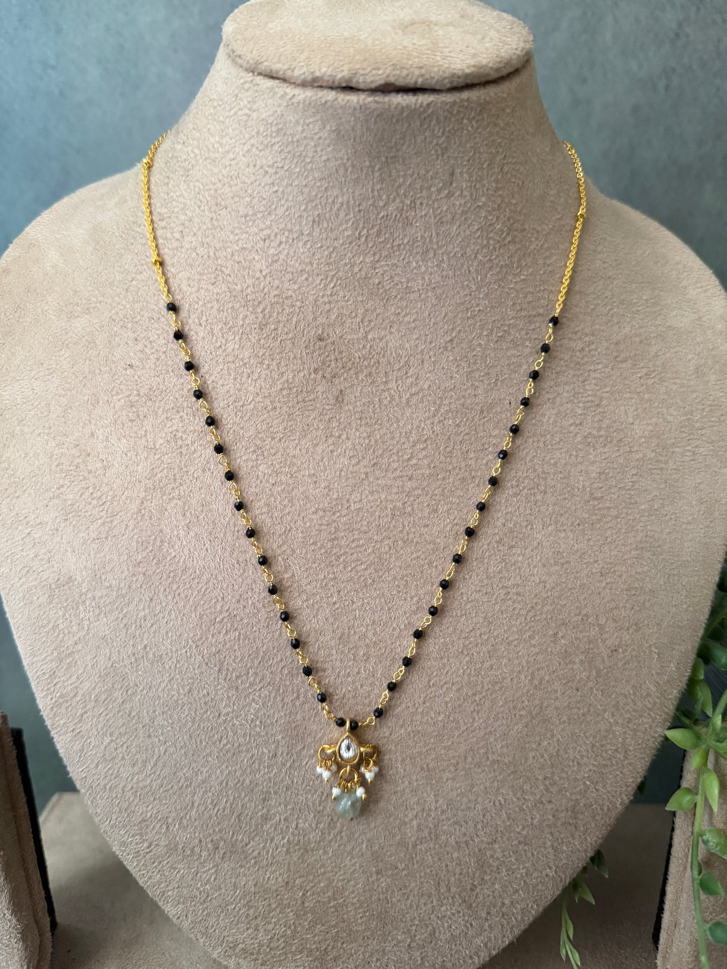 Indo Western Mangalsutra with Jadau