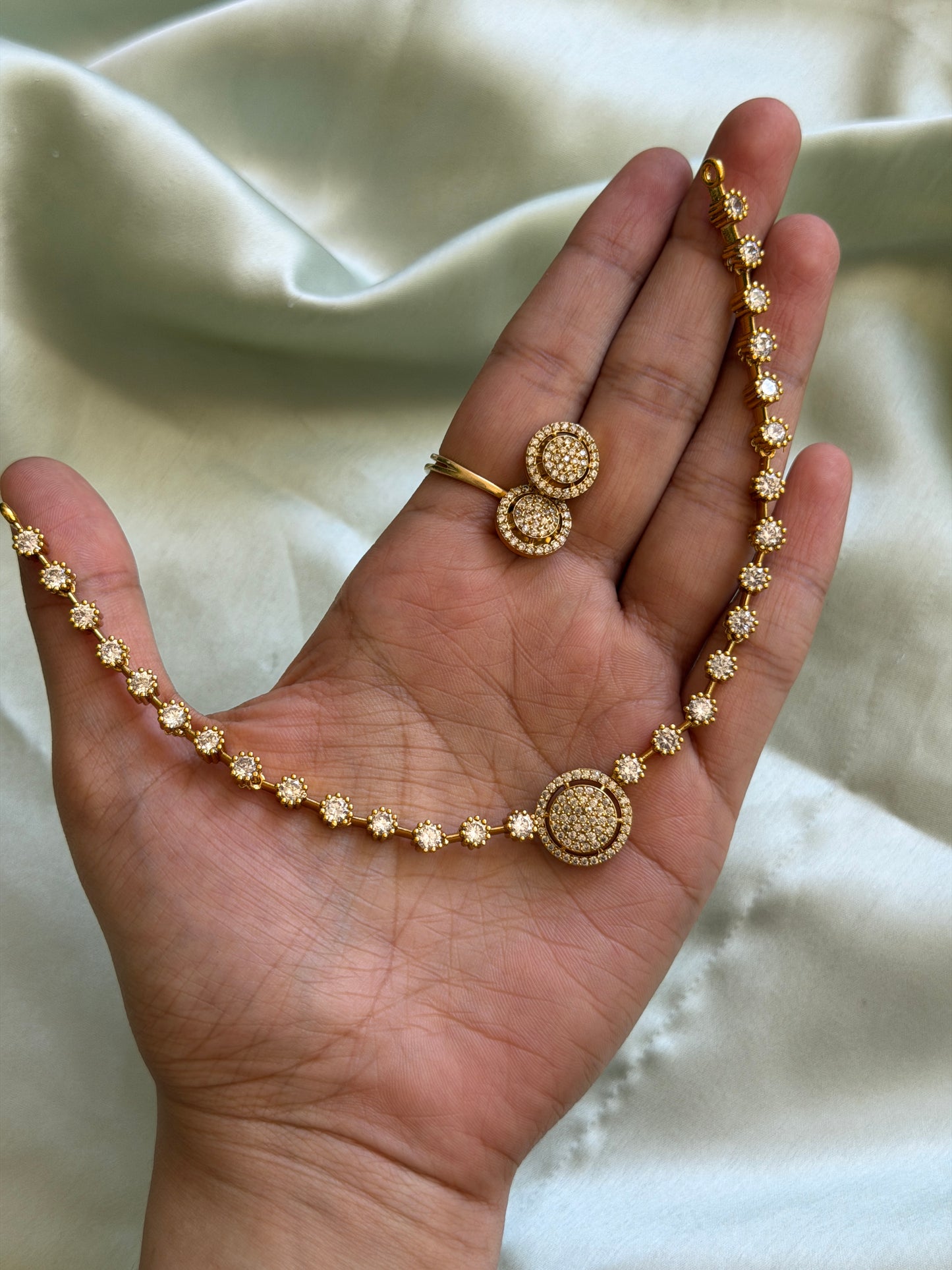 Diamond Ball Choker