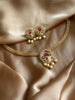 Peacock Ruby choker