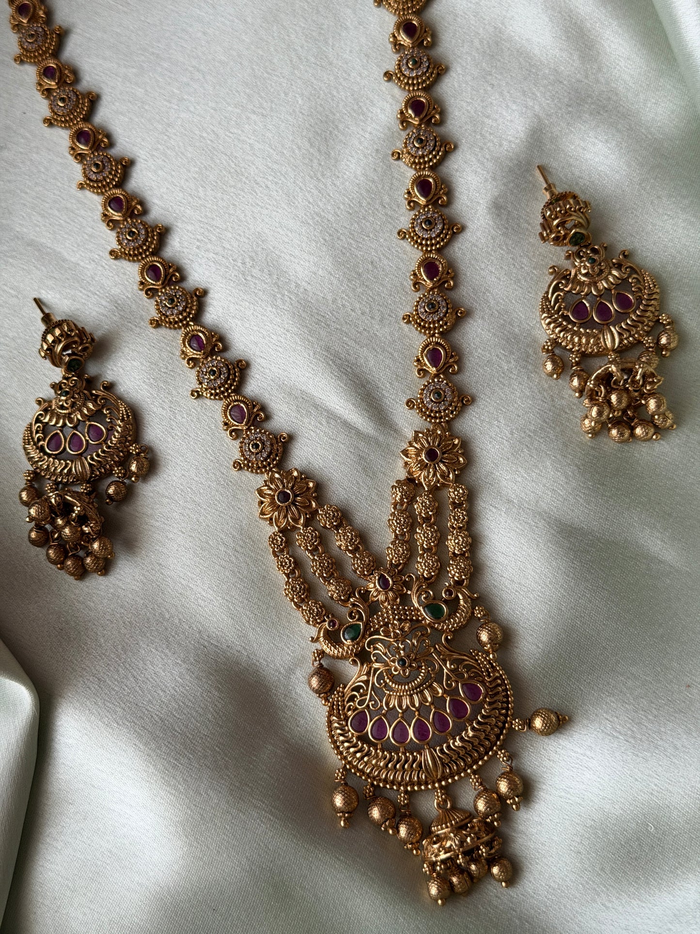 Seerat Gold Replica Haaram