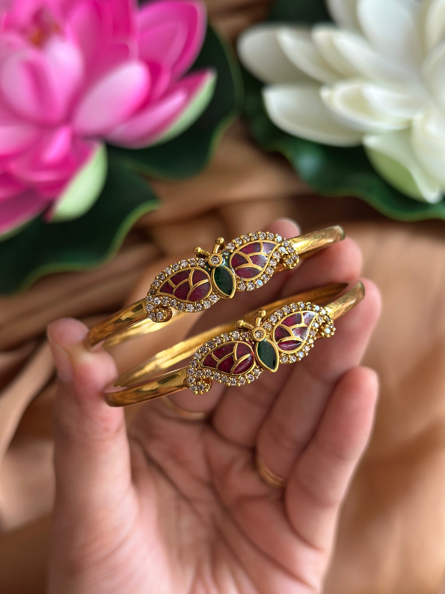 Kemp Butterfly Bangles