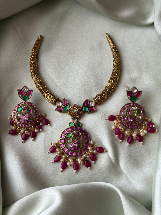 Ruby Bead Jadau Hasli