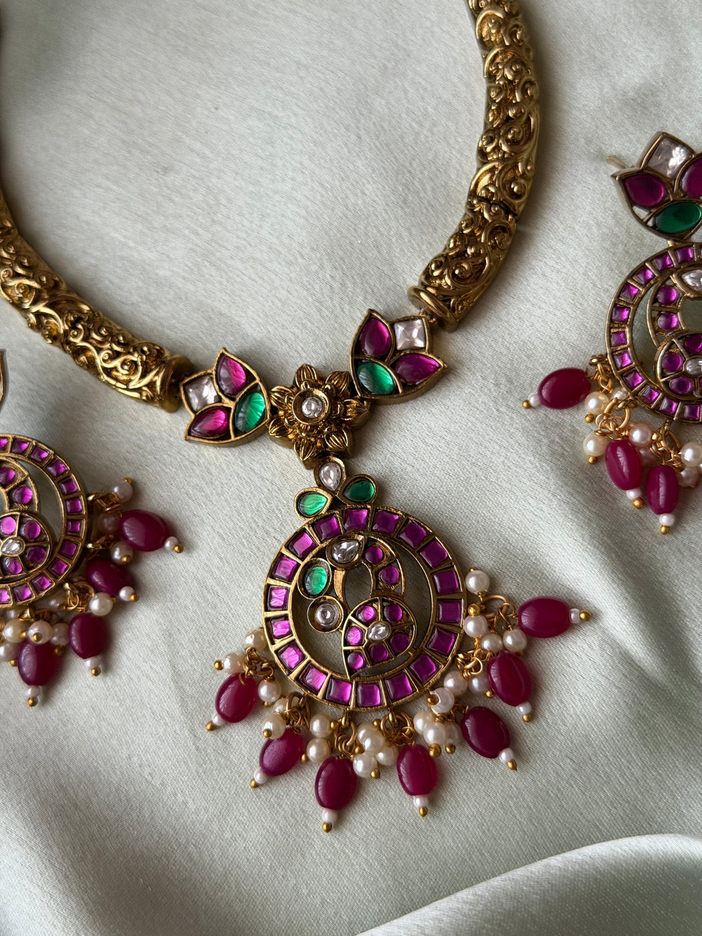 Ruby Bead Jadau Hasli