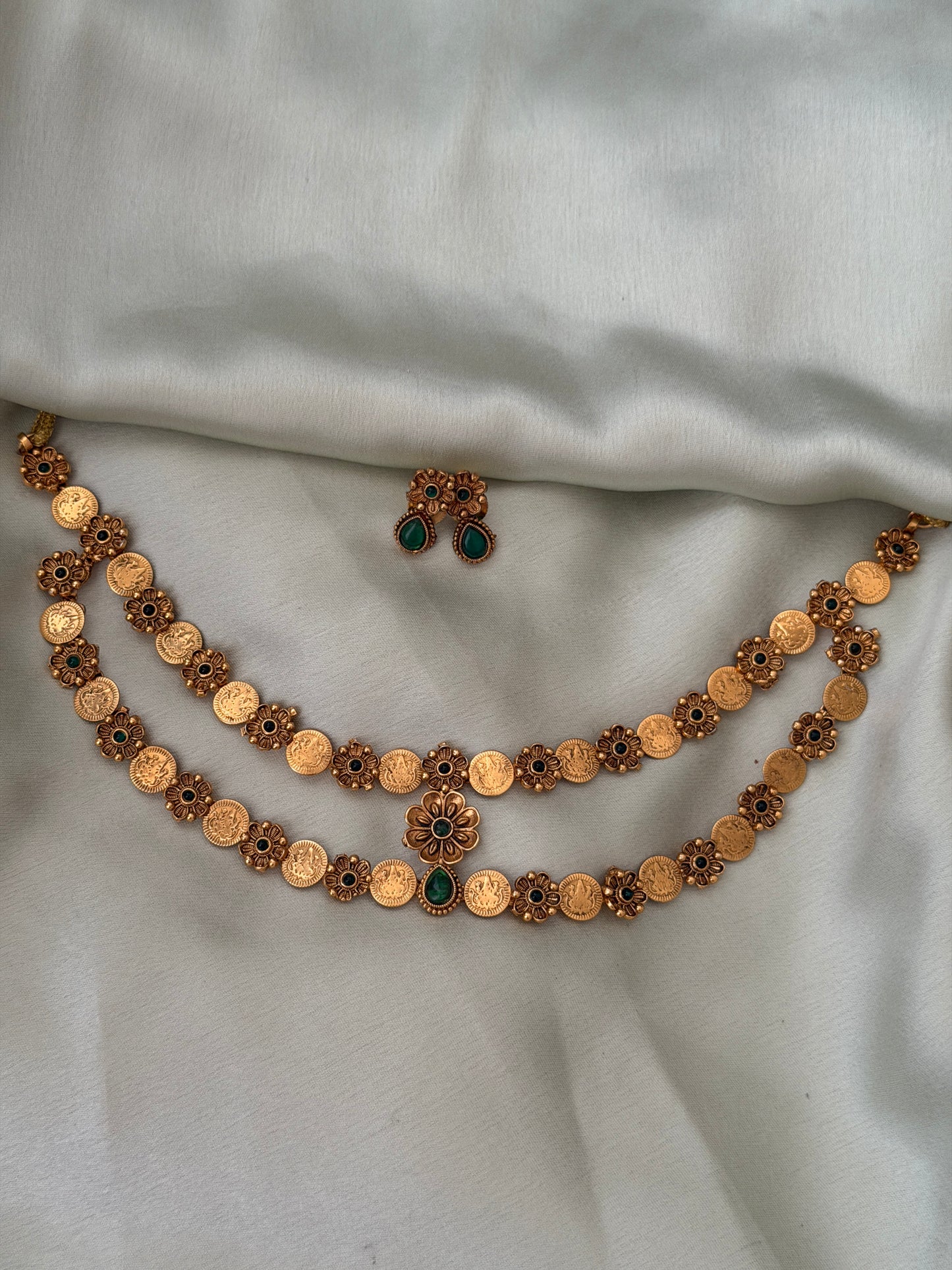 Antique 2 Layer Kaashu Maala